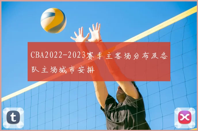 CBA2022-2023赛季主客场分布及各队主场城市安排